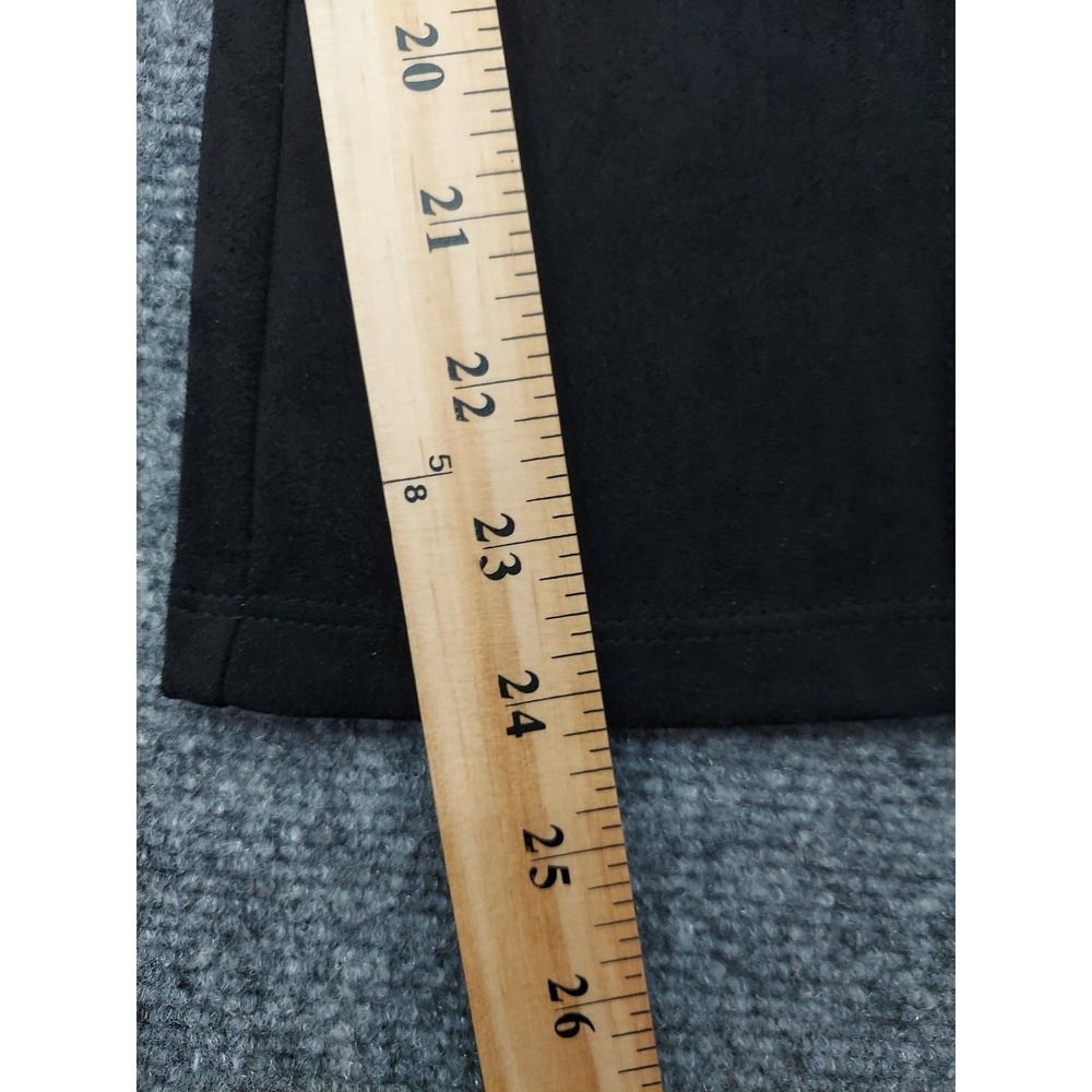 Liverpool Pants Women XL Petite Black Pearl Flare Soft Pull On Stretch High Rise - Picture 9 of 13